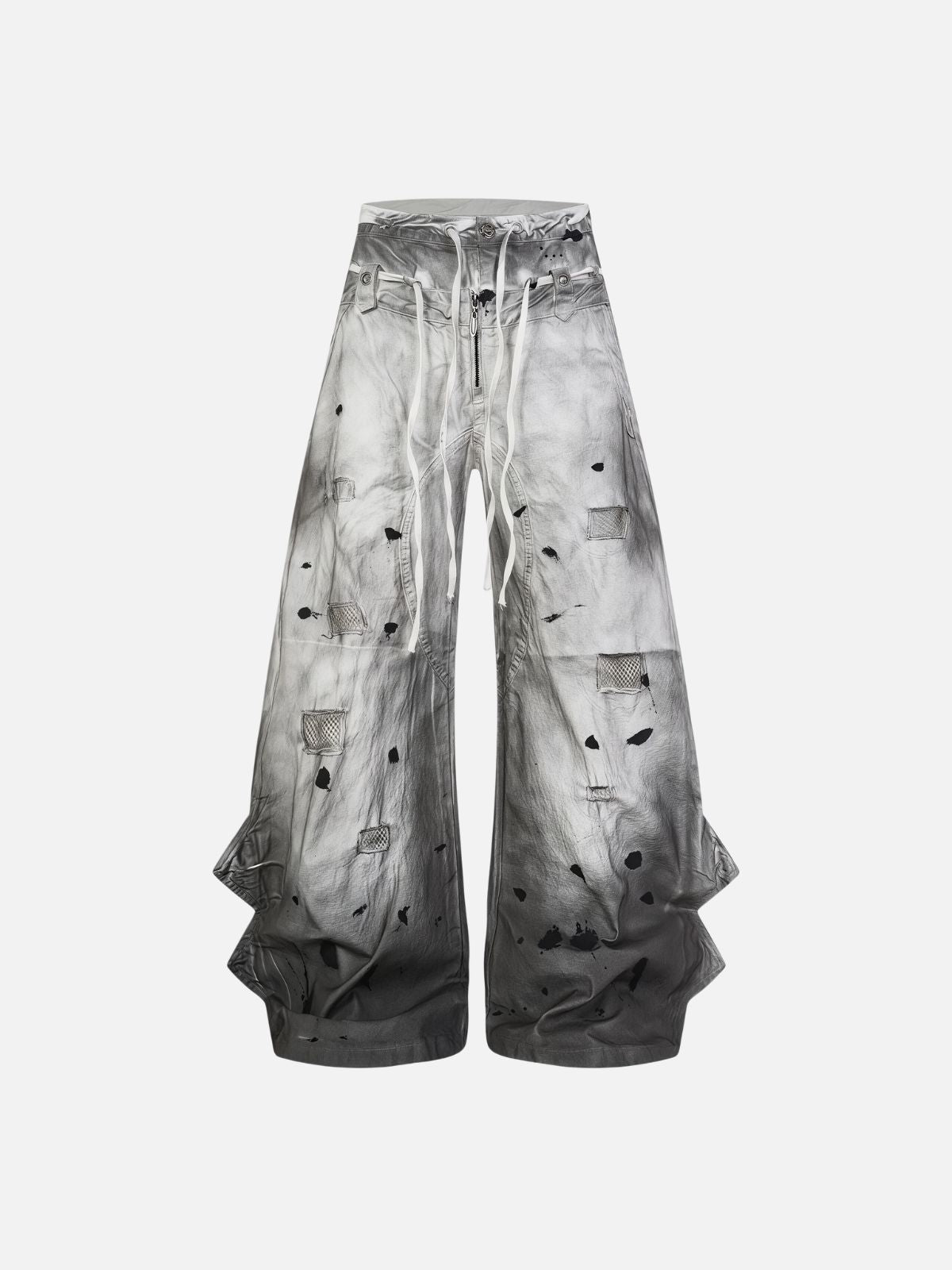 Haaura Baggy Distressed Cargo Pants
