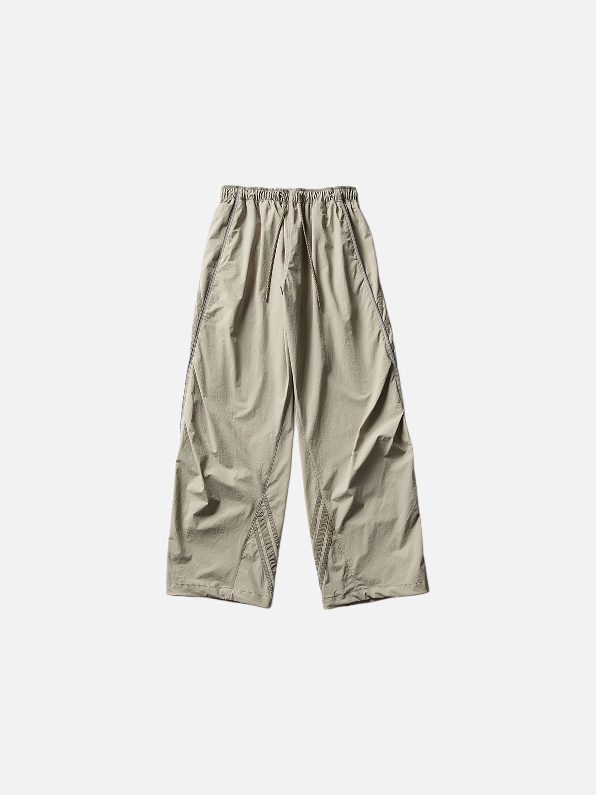 Haaura Baggy Ombre Stripe Patchwork Pants