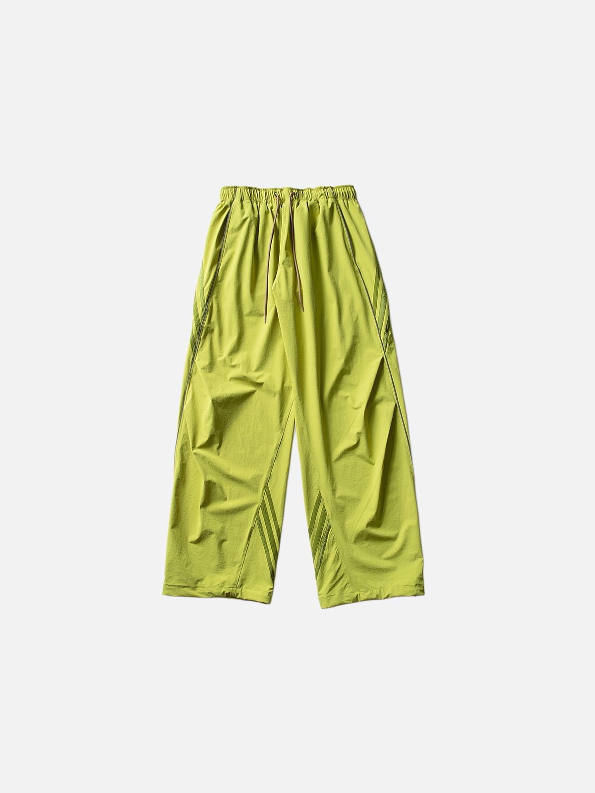 Haaura Baggy Ombre Stripe Patchwork Pants