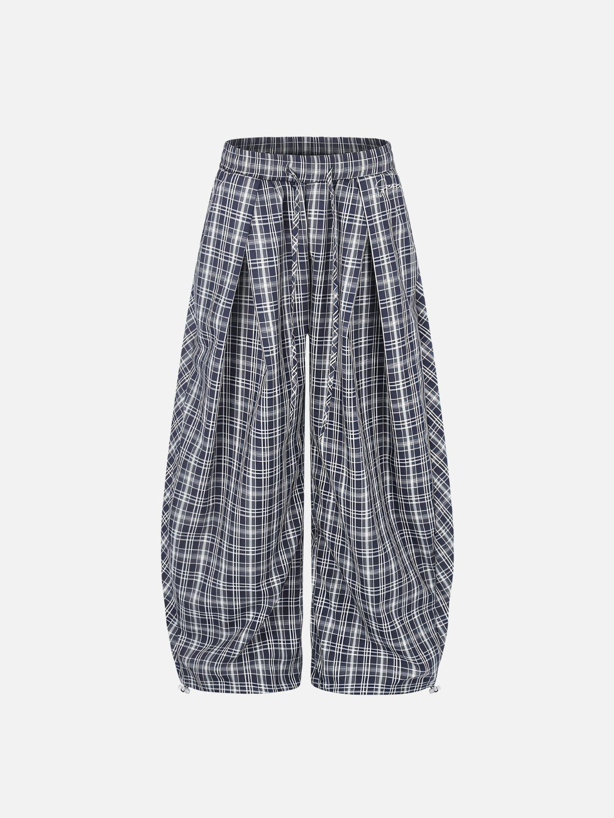 Haaura Baggy Vintage Plaid Pants