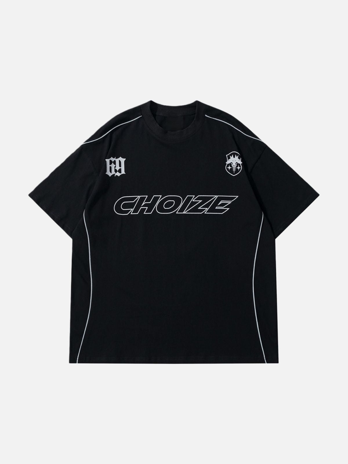 Haaura Signature Logo & Stripe Tee