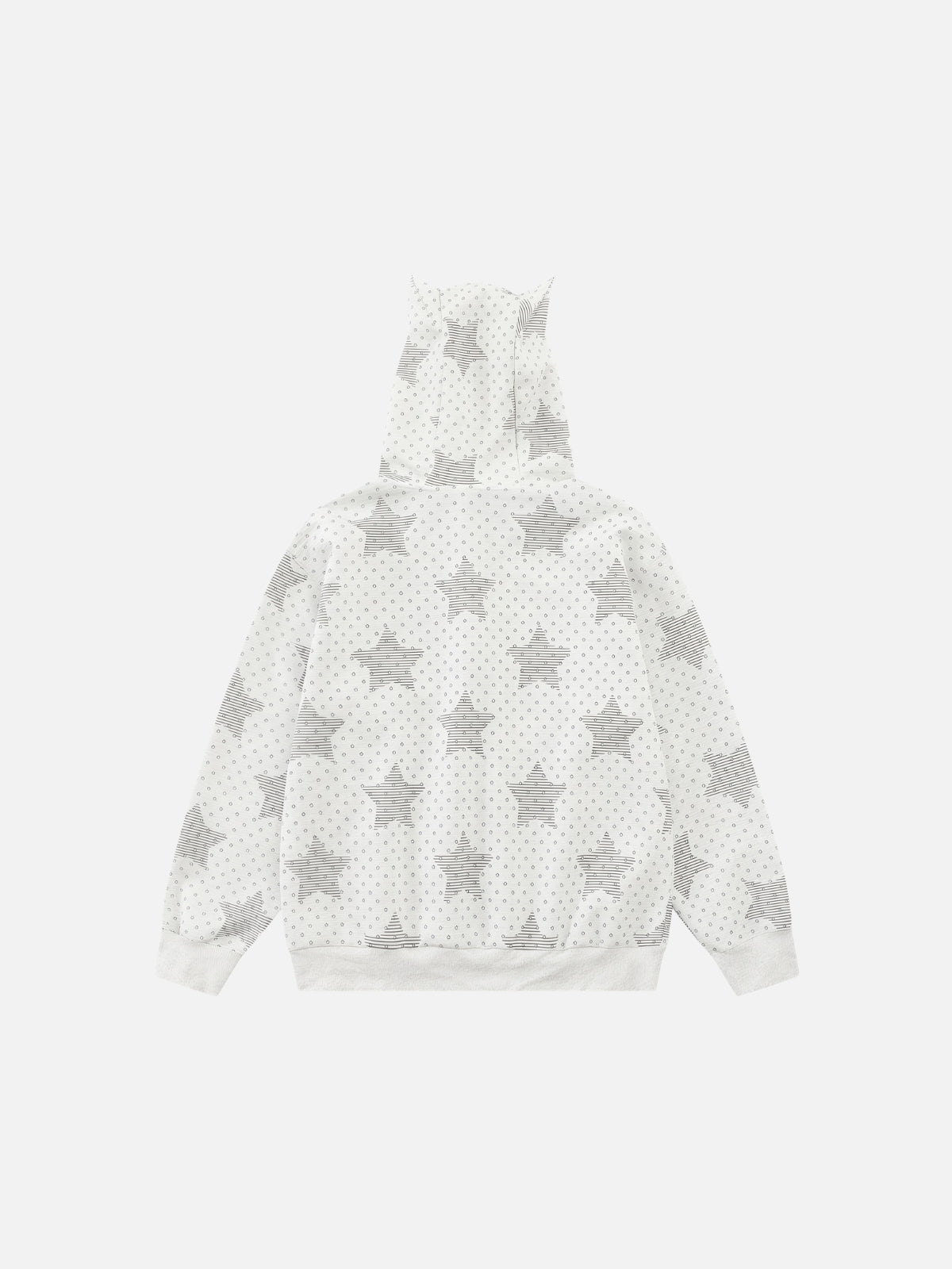 Haaura Cat Ear Grommet Zip Up Hoodie