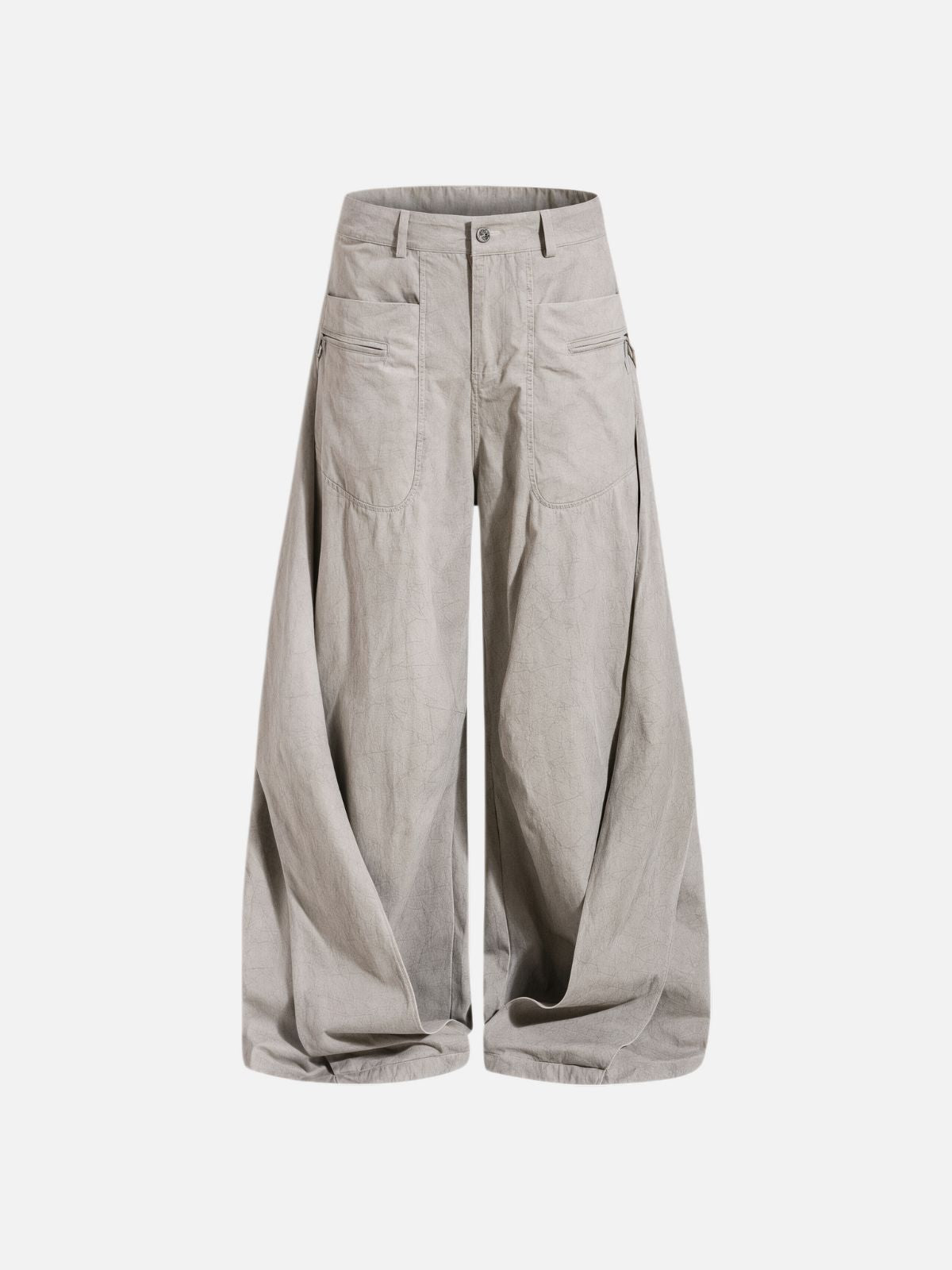Haaura Baggy Vintage Washed Cargo Jeans