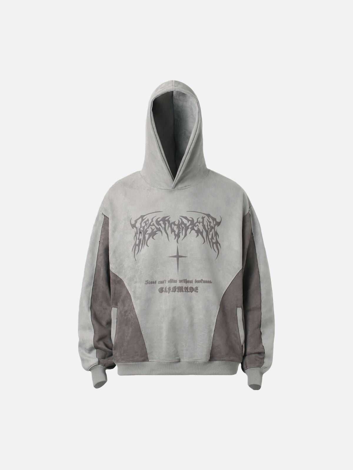 Haaura “Light in Dark” Spliced Hoodie