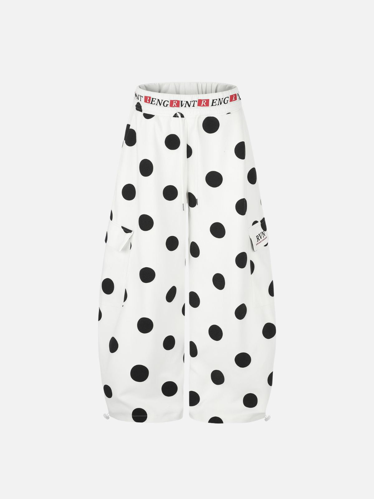 Haaura Baggy Polka Dot Cargo Pants