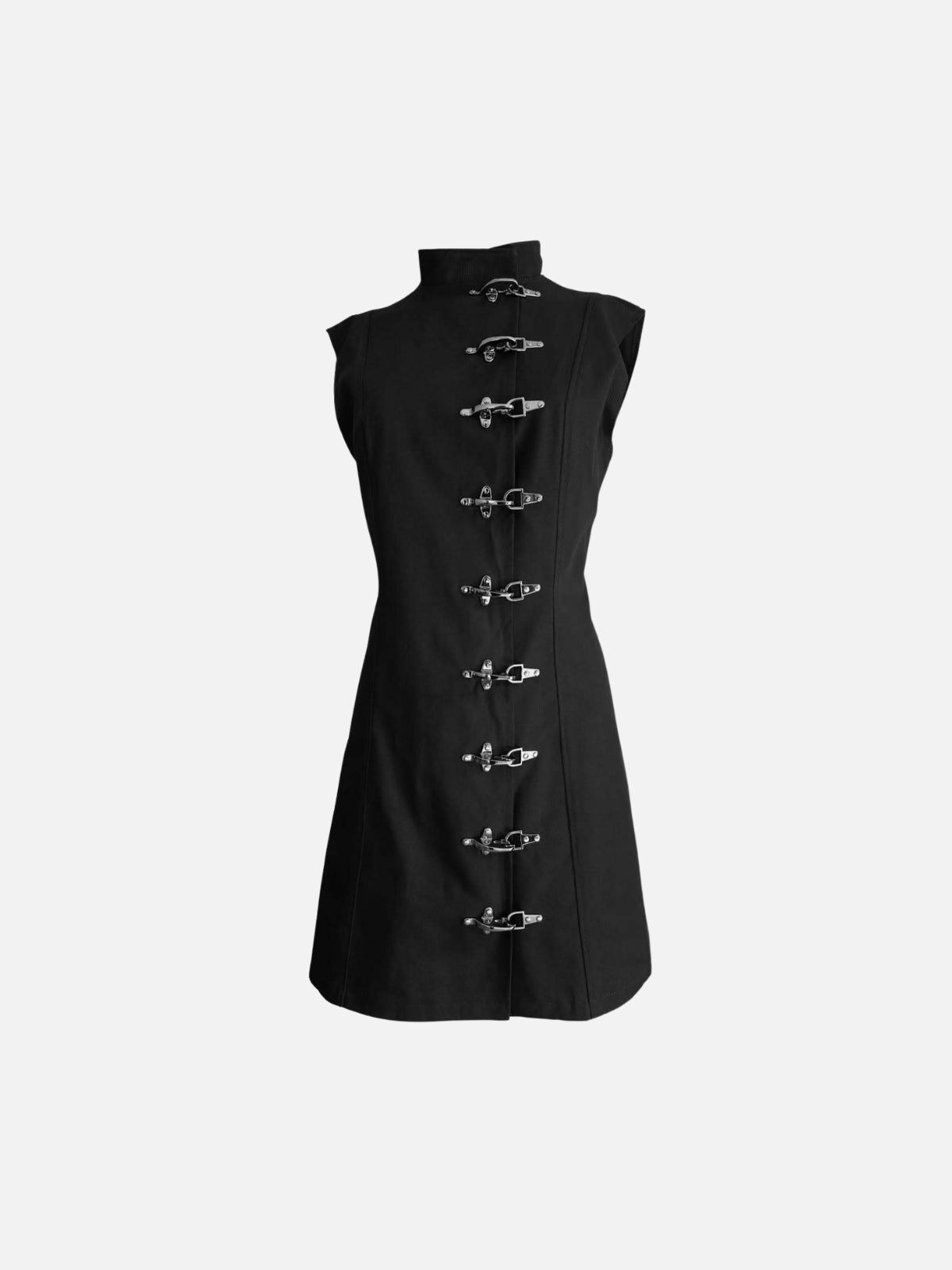 Haaura Fireman Clasp Sleeveless Dress