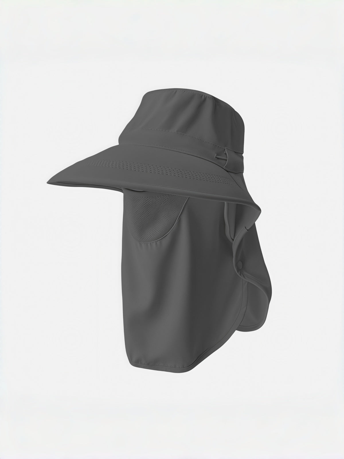 Wide Brim Neck Flap Sun Hat