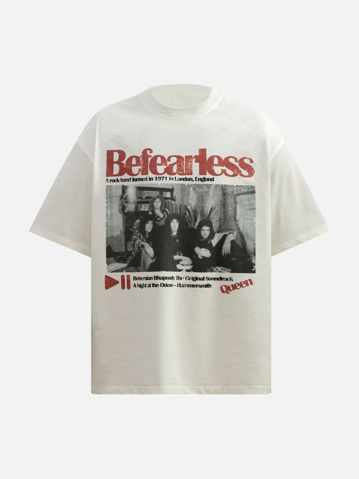 Haaura Queen Band Tribute Graphic Tee
