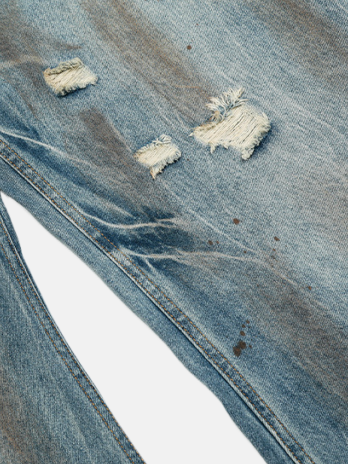 Haaura Rip Wash Super Baggy Jeans