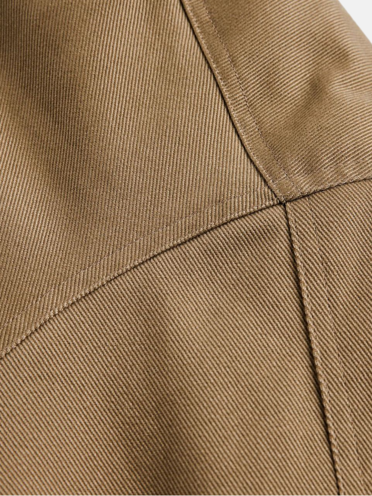 Haaura Brown Quilted Faux Fur-Trim Short Puffer Jacket
