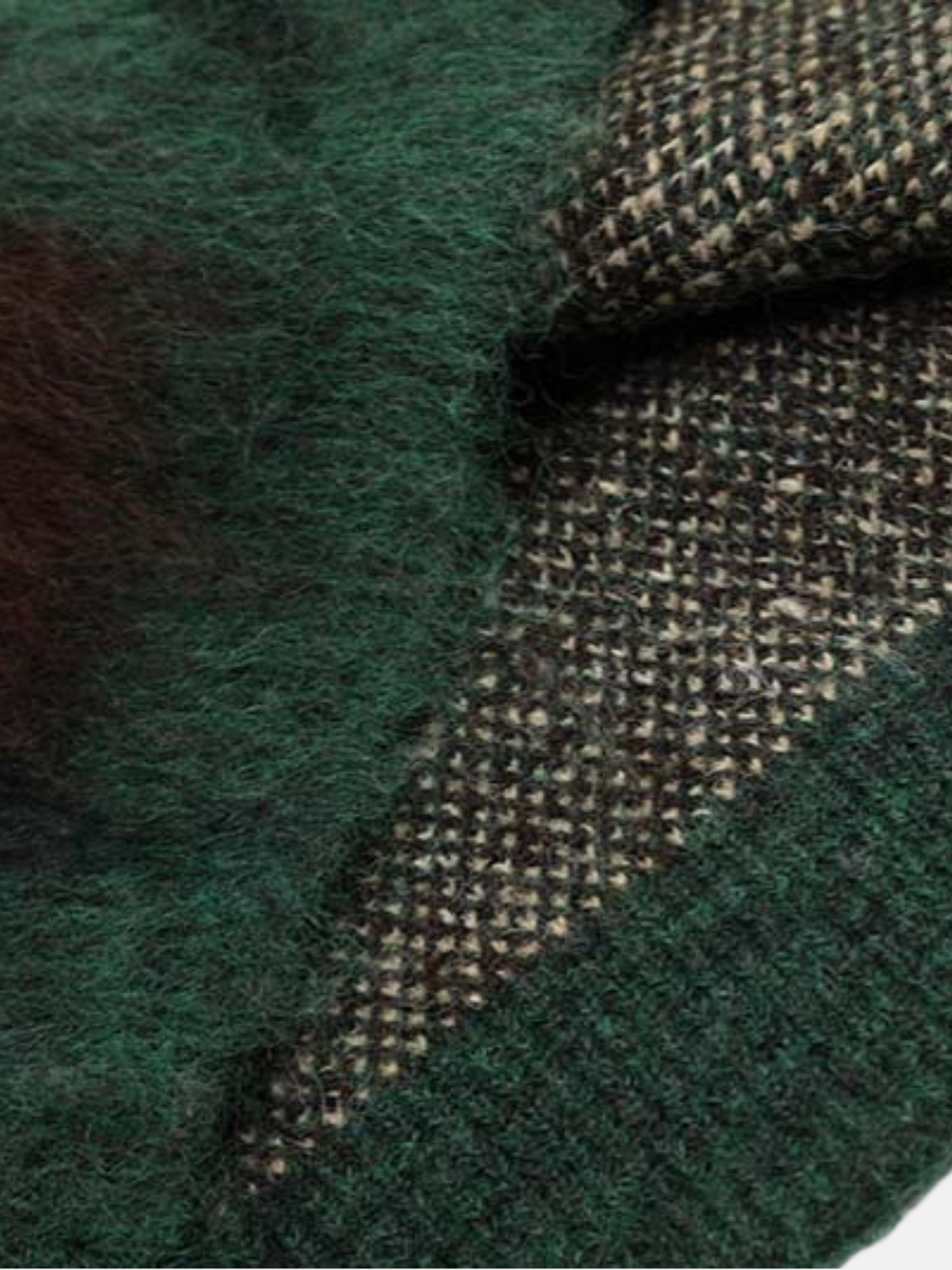 Haaura Camo Fleece Crewneck Sweater