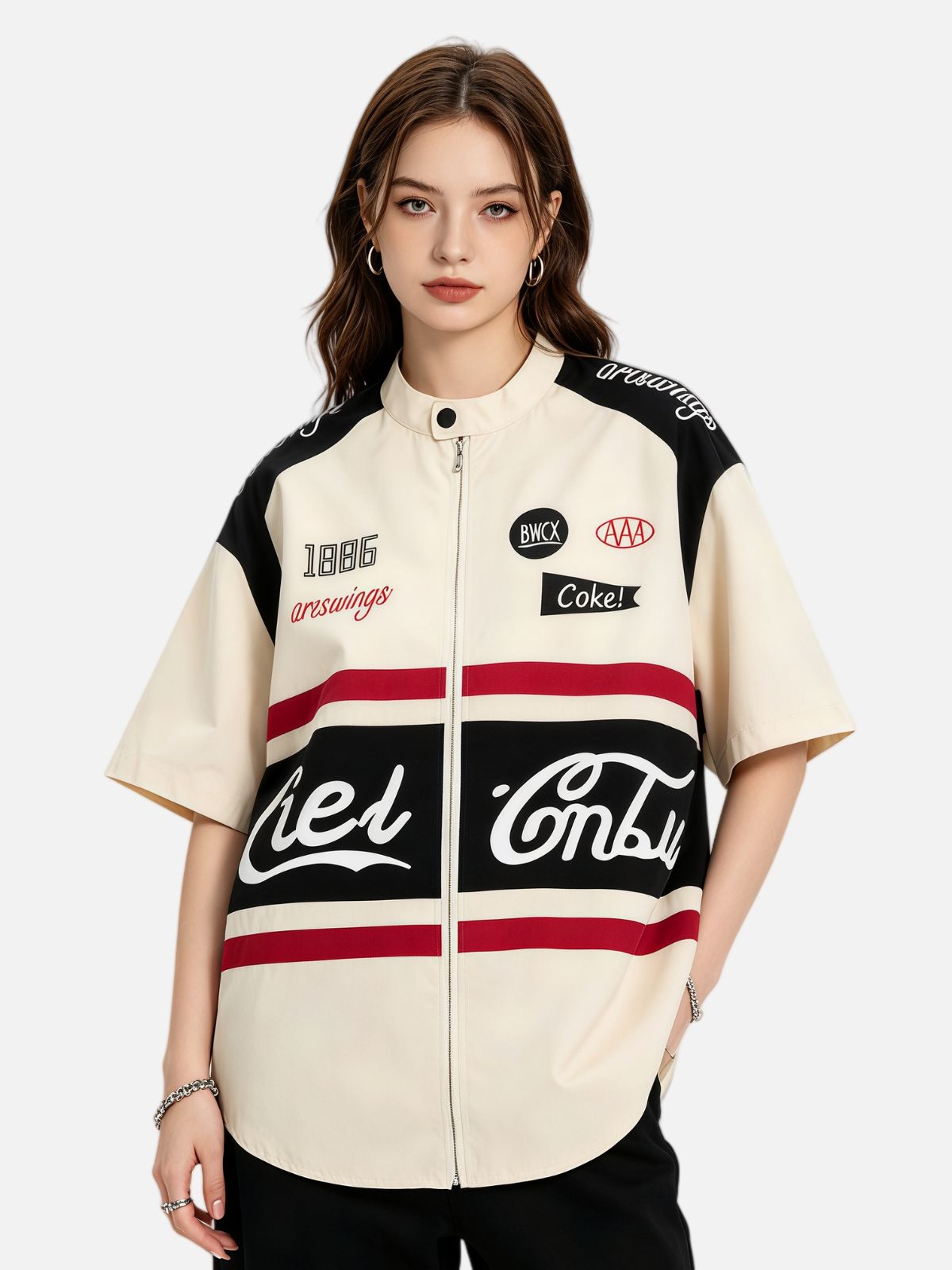 Haaura Racing Zip Up Shirt
