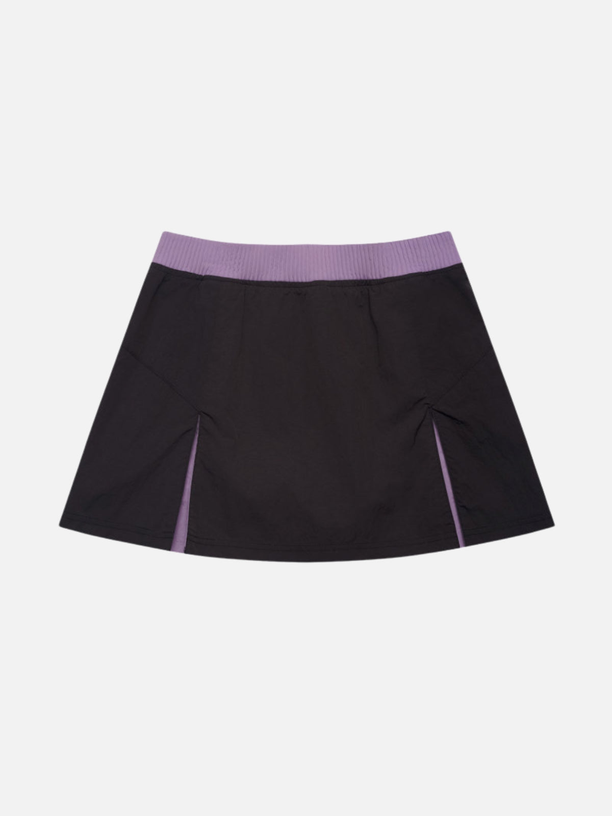 Haaura Contrast Waist Parachute Skirt
