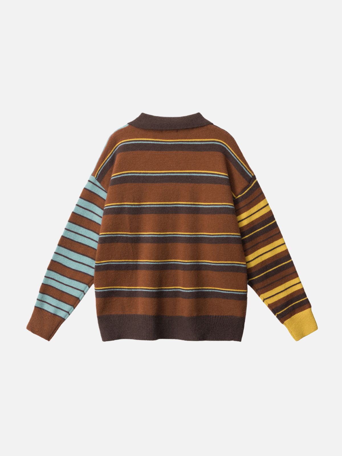 Haaura Color Block Polo Cardigan