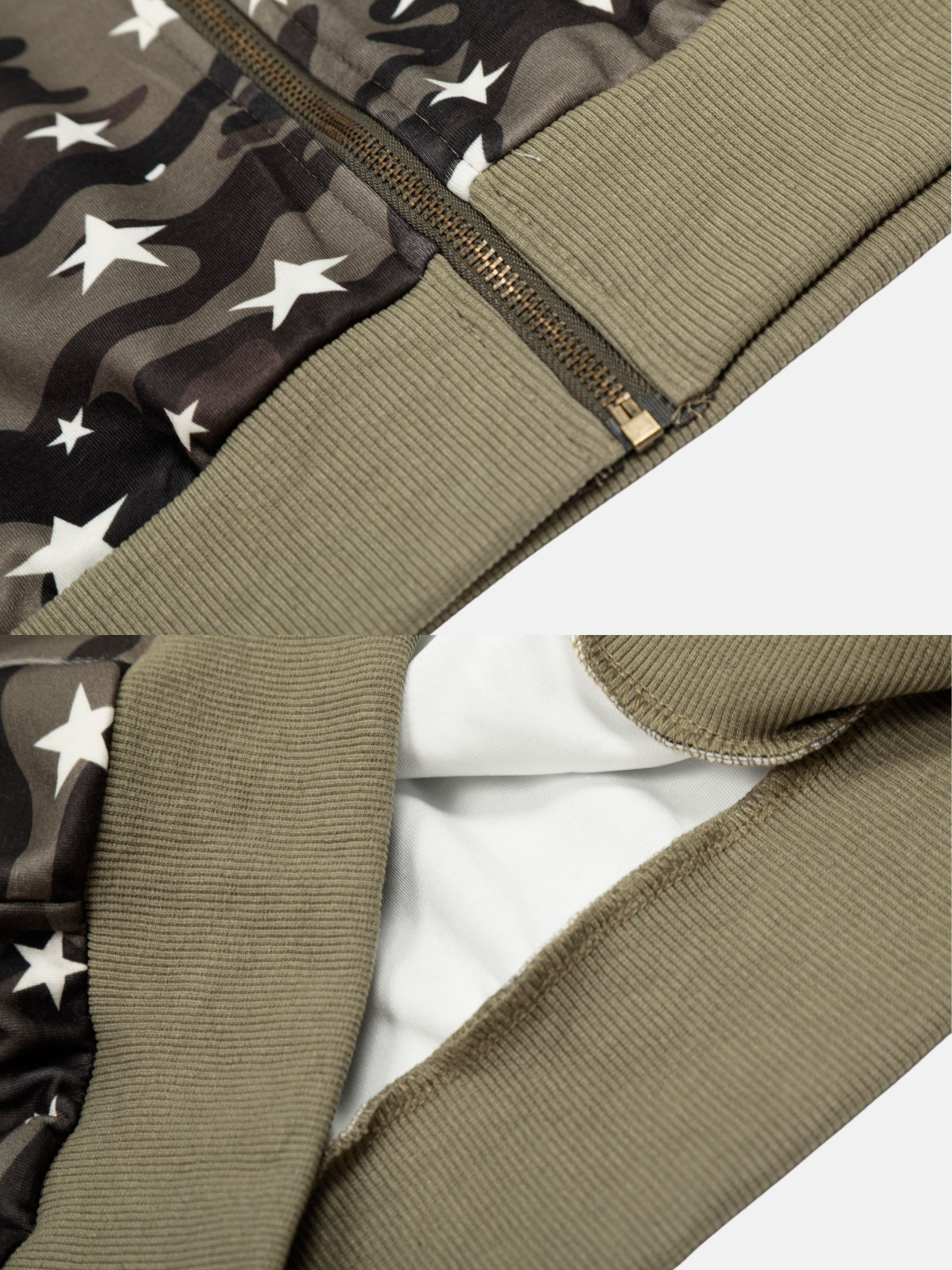 Haaura CAMO Star Zip Up Hoodie