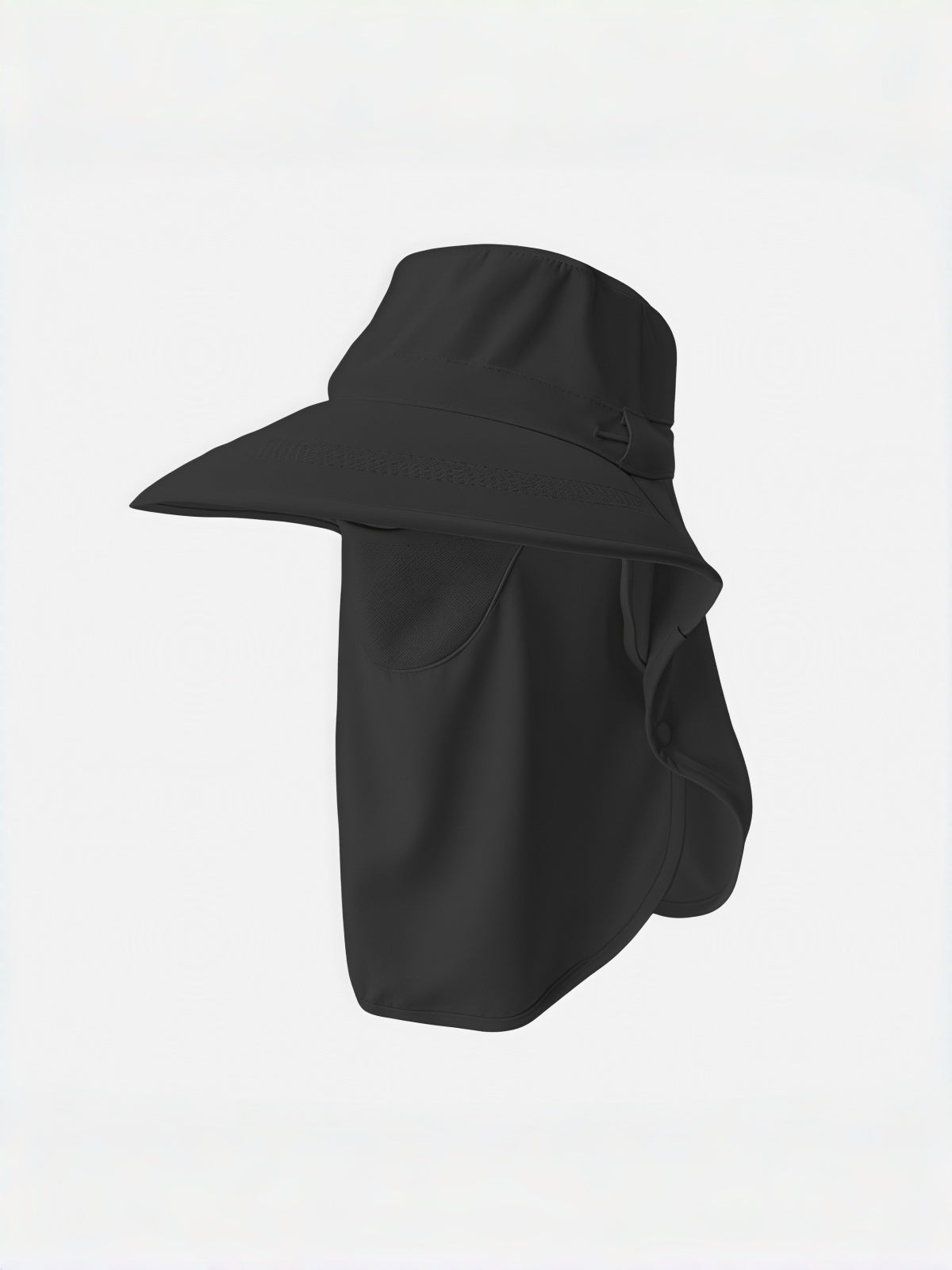Wide Brim Neck Flap Sun Hat