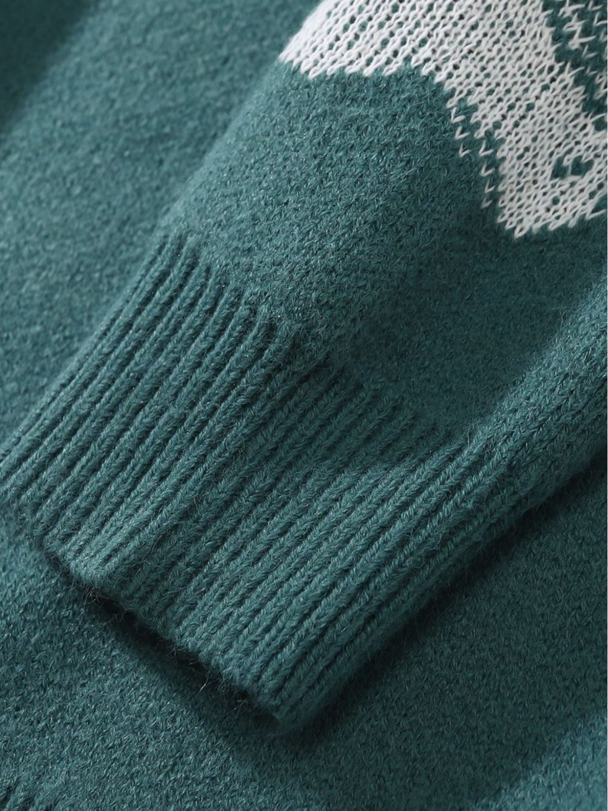 Haaura Skeleton Graphic Knit Sweater