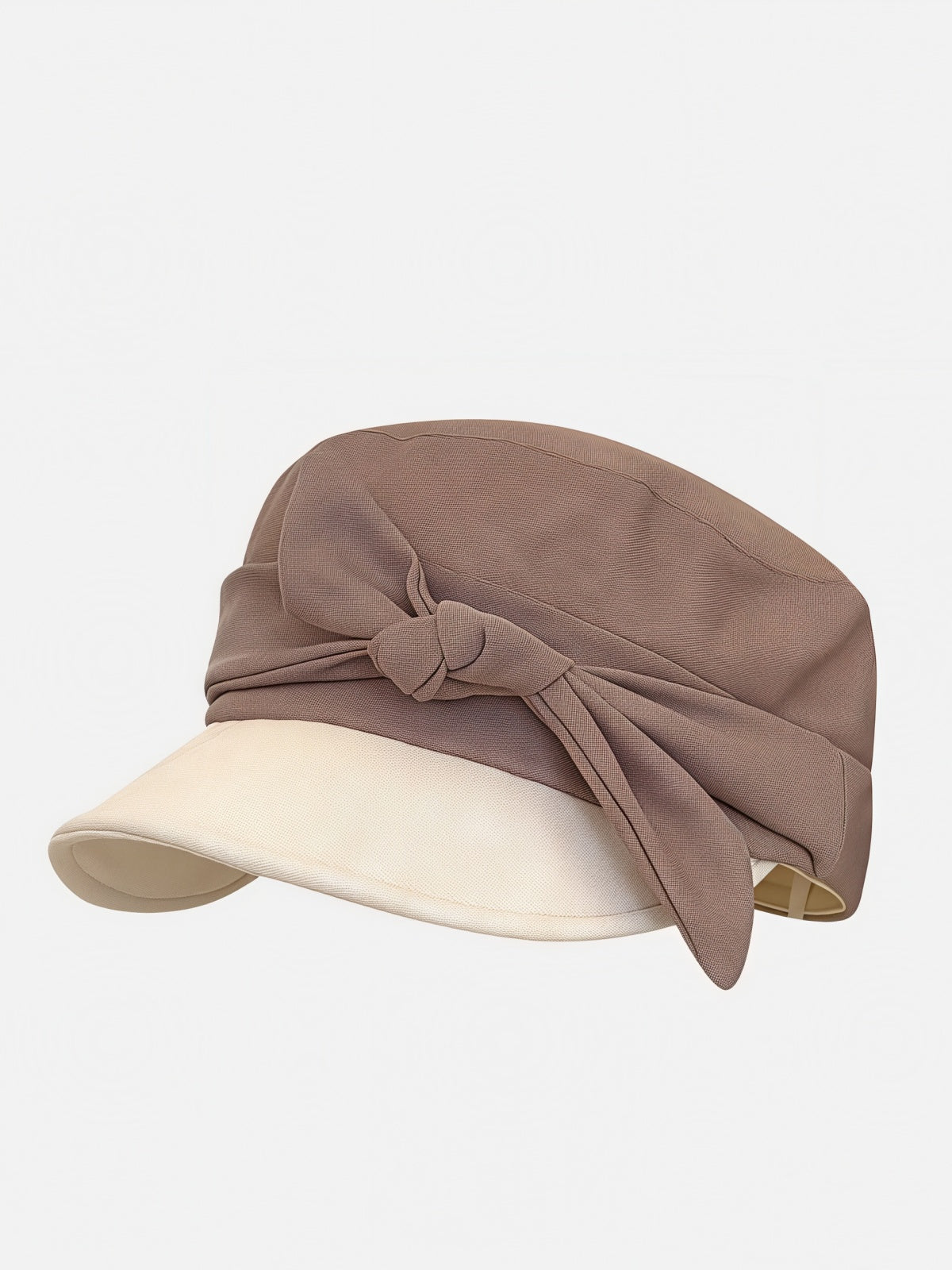 Bow Detail Flat Cap