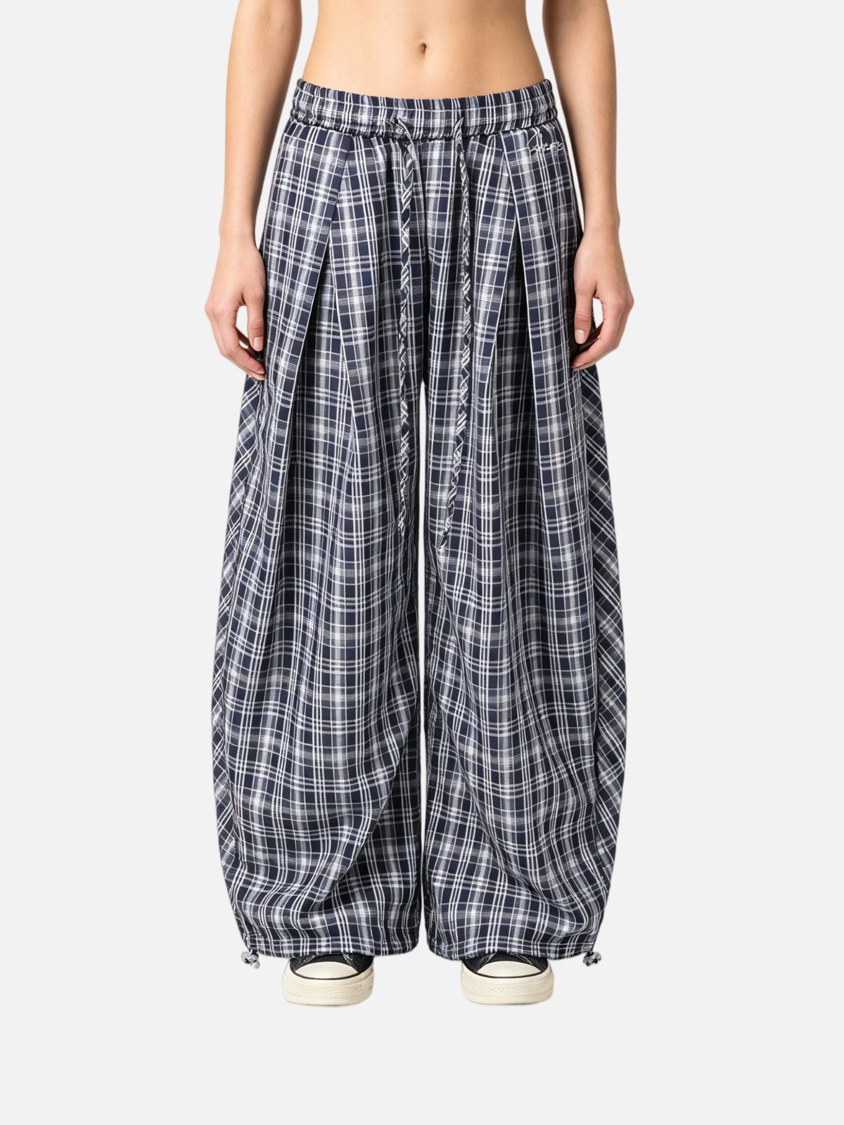 Haaura Baggy Vintage Plaid Pants