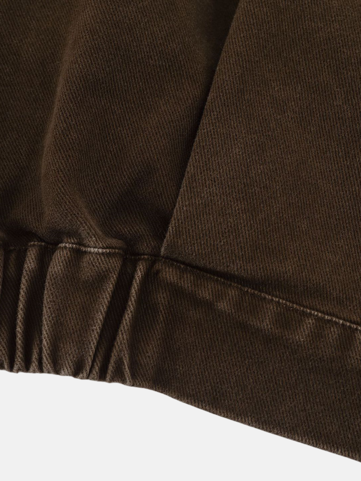 Haaura Button-Front Utility Pocket Cropped Jacket