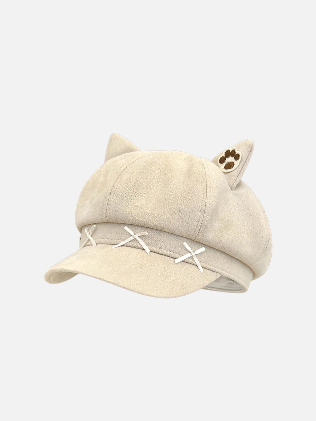 Haaura Cat Ear Paw Print Cap