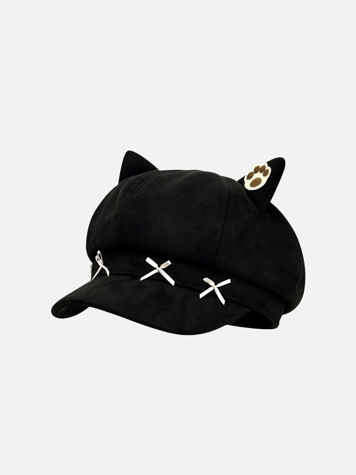Haaura Cat Ear Paw Print Cap