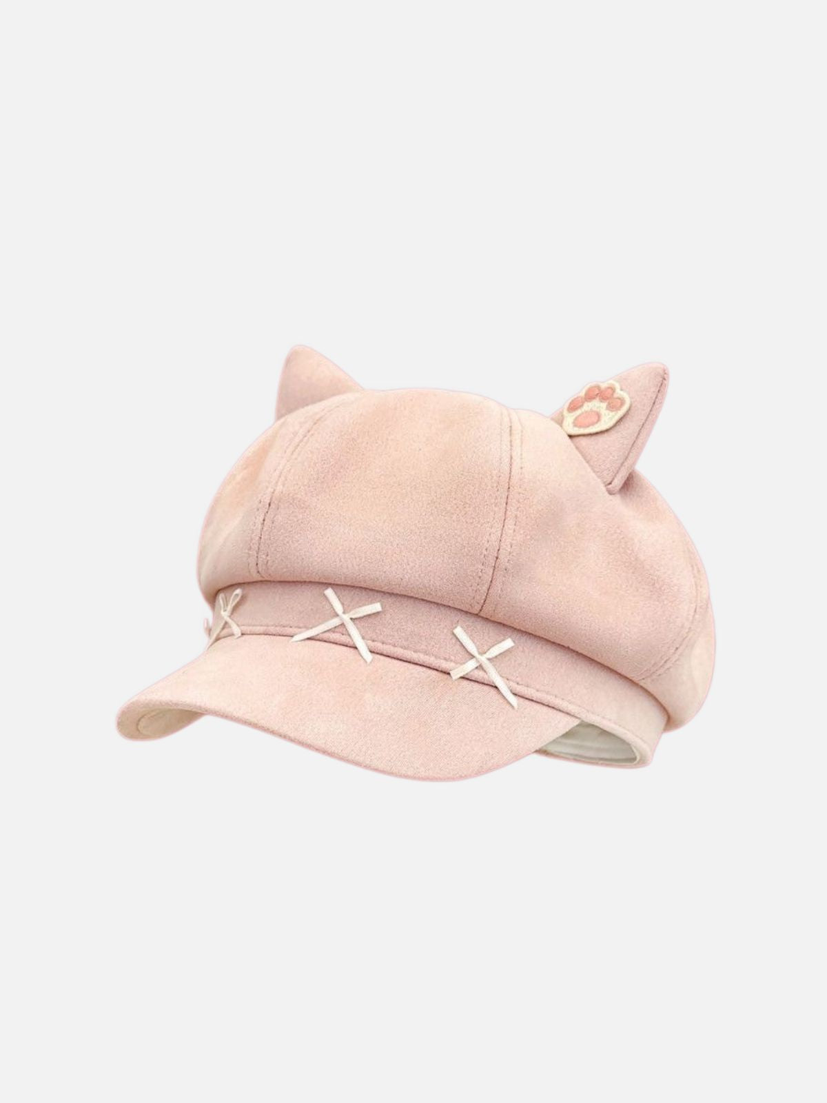 Haaura Cat Ear Paw Print Cap