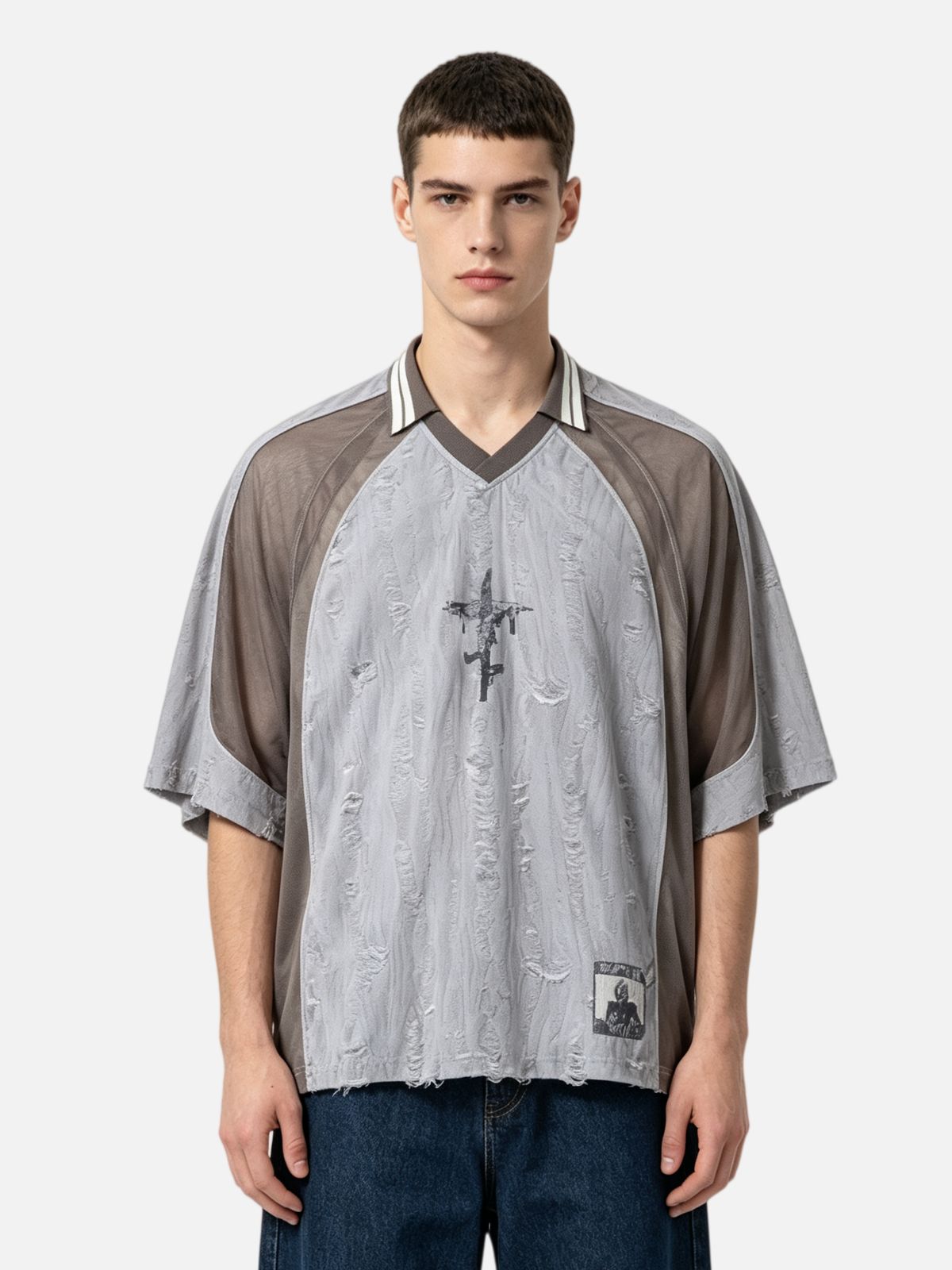 Haaura Textured Raglan Sport Tee