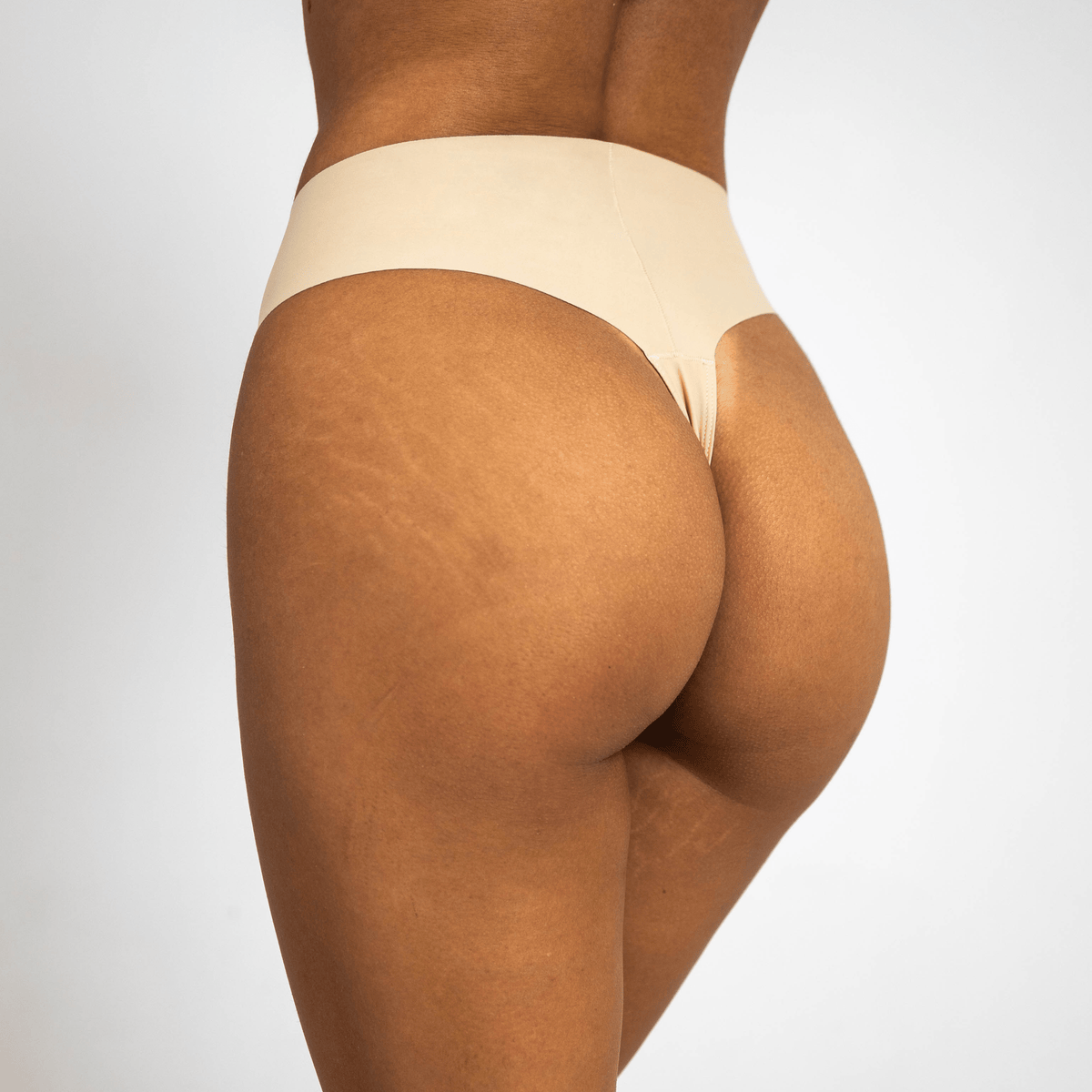 Invisible Camel Toe Thong High Rise
