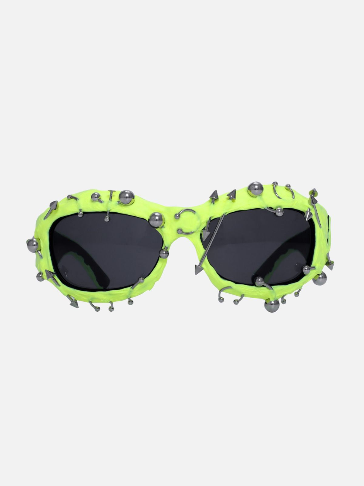 Punk Rivet-Studded Sunglasses