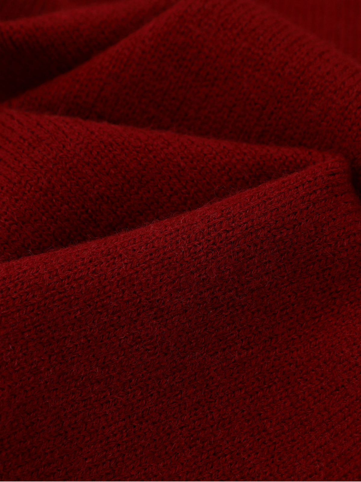 Haaura Apple Cat Bow Knit Sweater