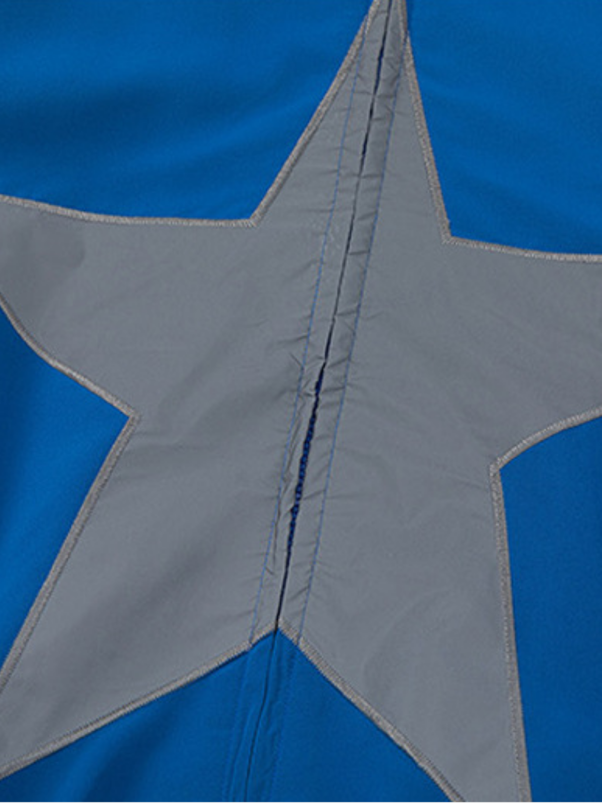 Haaura Panel Star Graphic Zip-Up Jacket