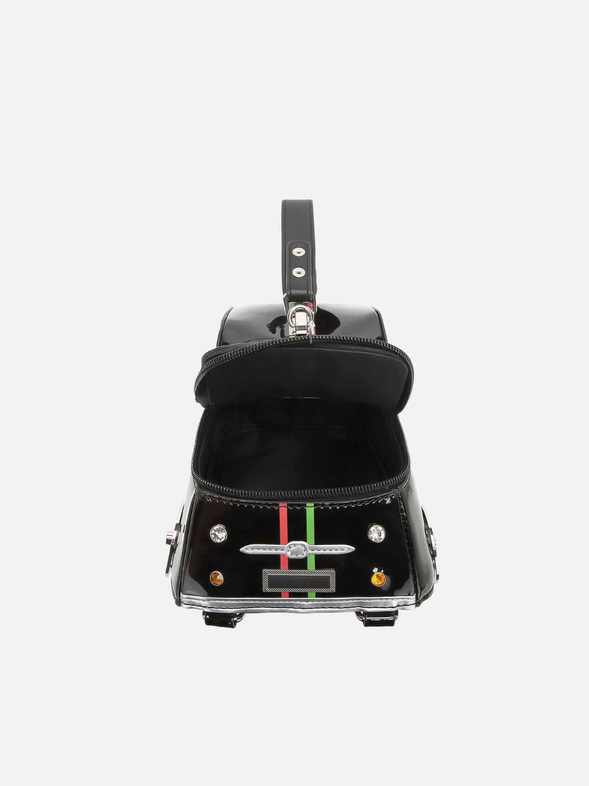 3D Car-Shaped Leather Handbag