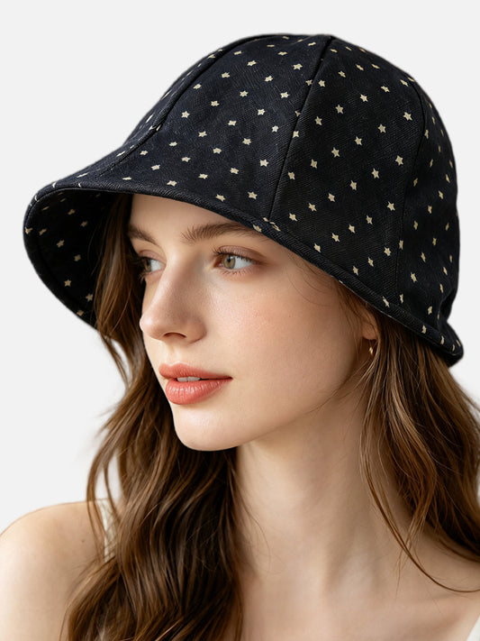 Allover Star Flat Cap