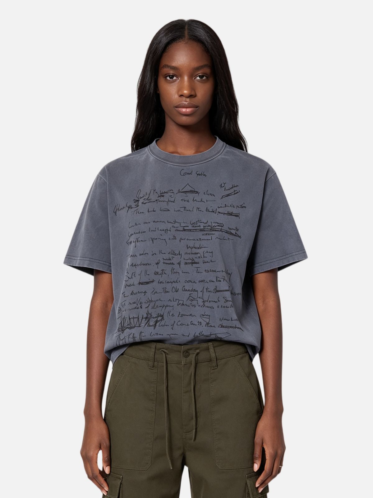 Haaura Script Graphic Tee