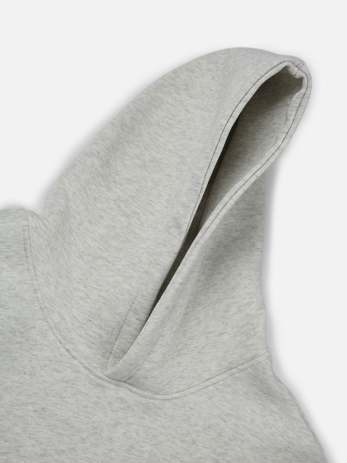 Haaura Solid Boxy Pullover Hoodie
