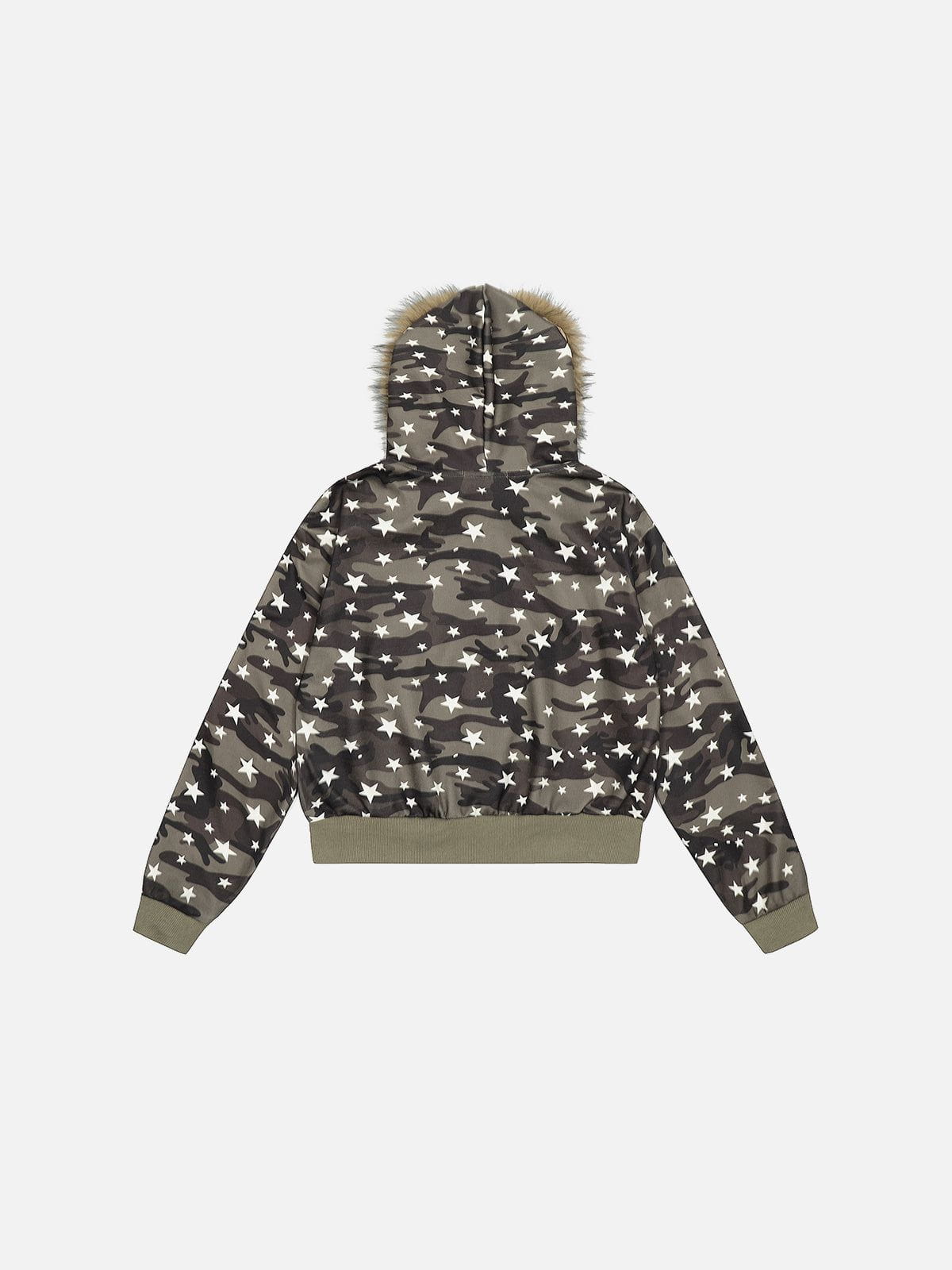 Haaura CAMO Star Zip Up Hoodie