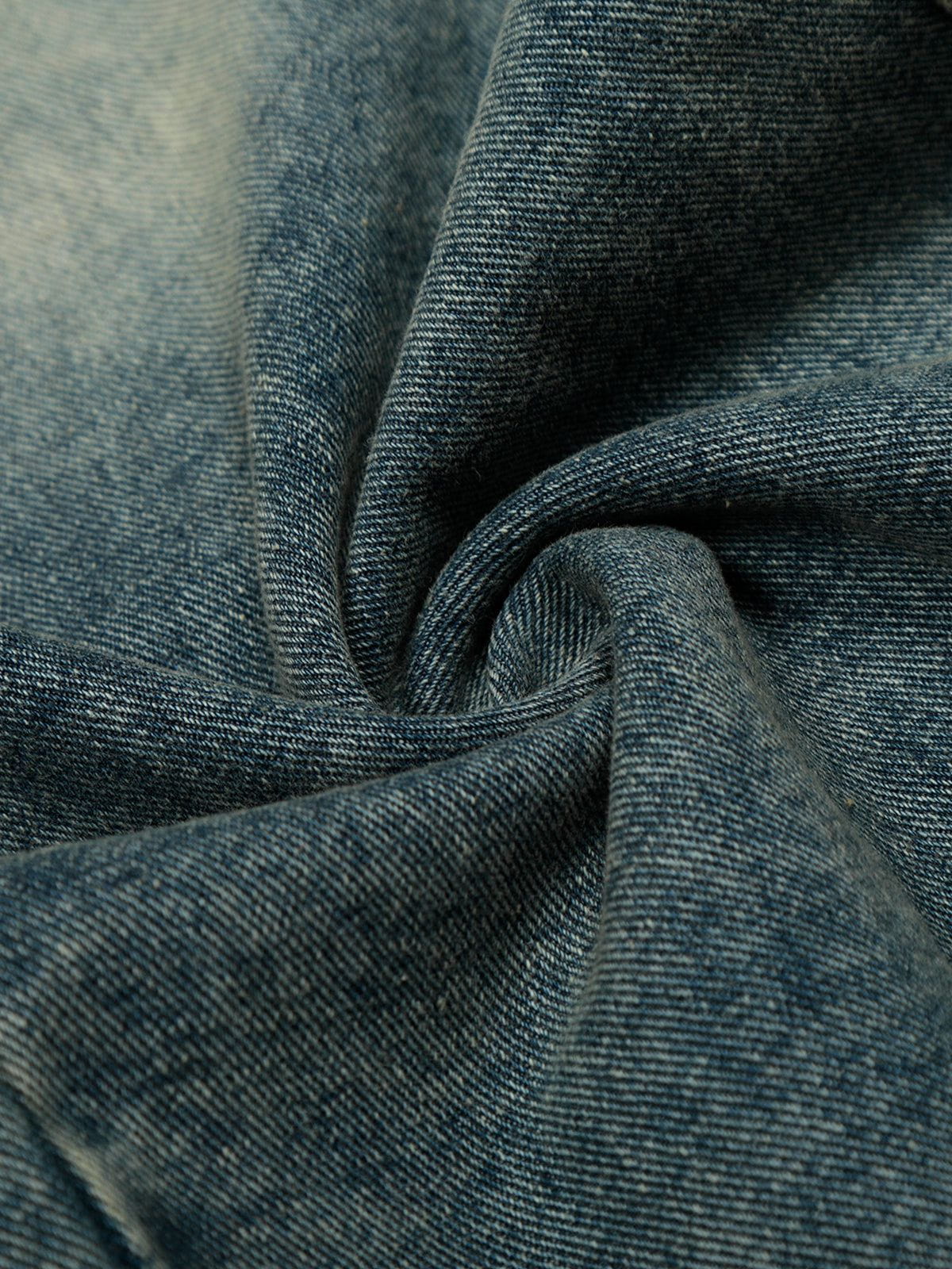 Haaura Rivet Star Baggy Jeans