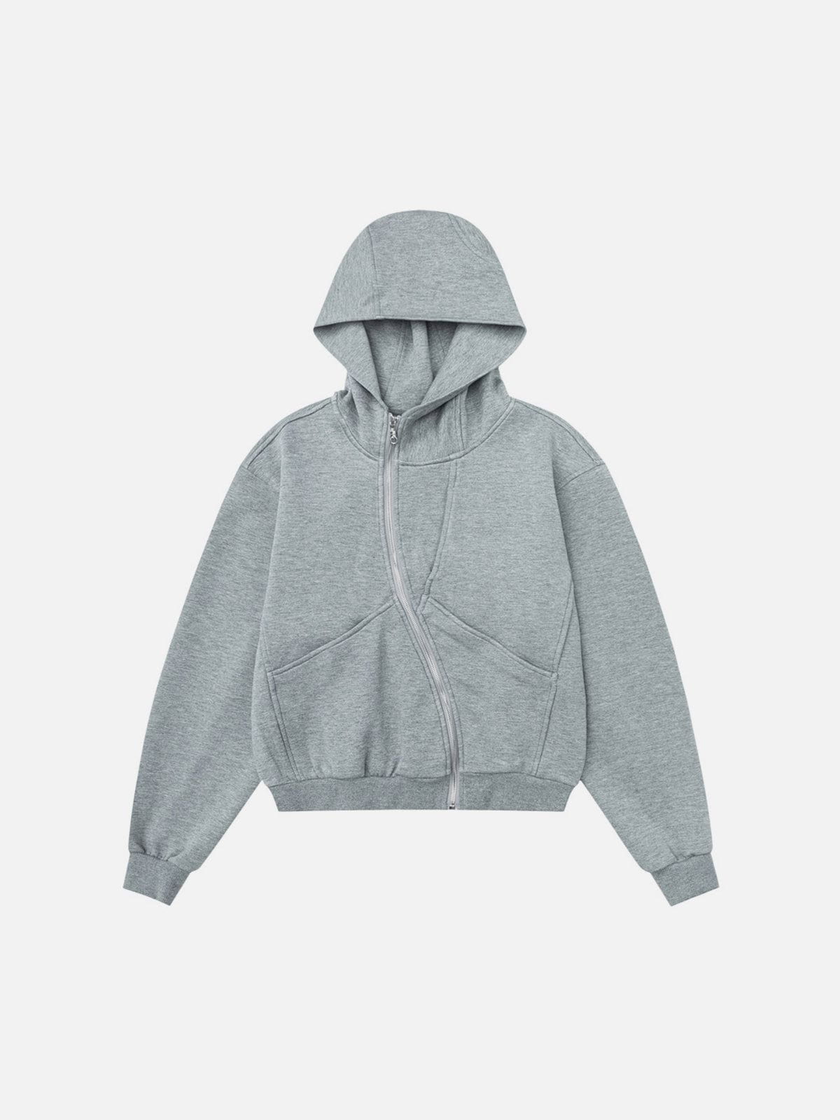 Haaura Deconstructive Zip Up Hoodie