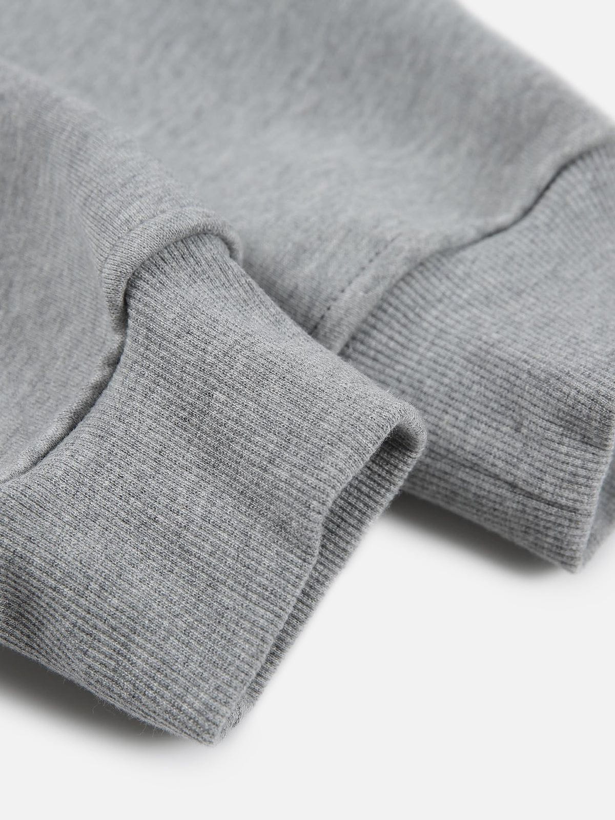 Haaura Deconstructive Boxy Zip Up Hoodie