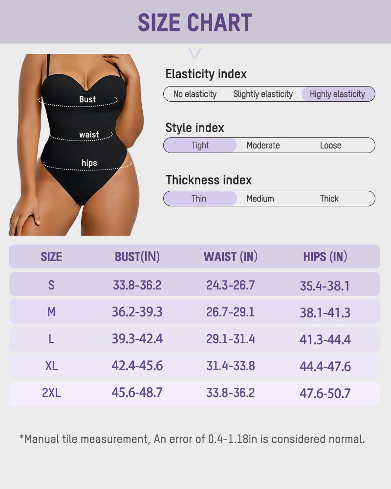 Back Lace-Up Seamless Shapewear Bodysuit