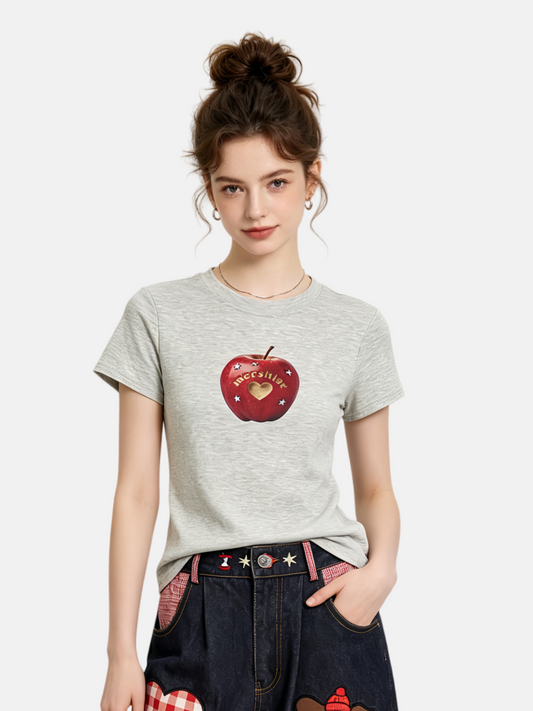 Haaura Apple Heart Tee