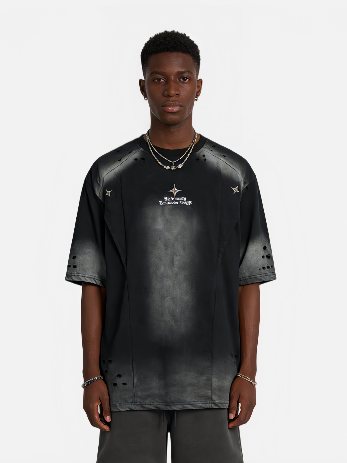 Haaura Distressed Graphic Tee