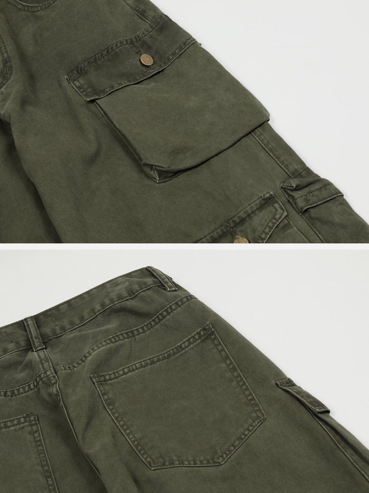 Haaura Vintage Multi-pocket Cargo Pants