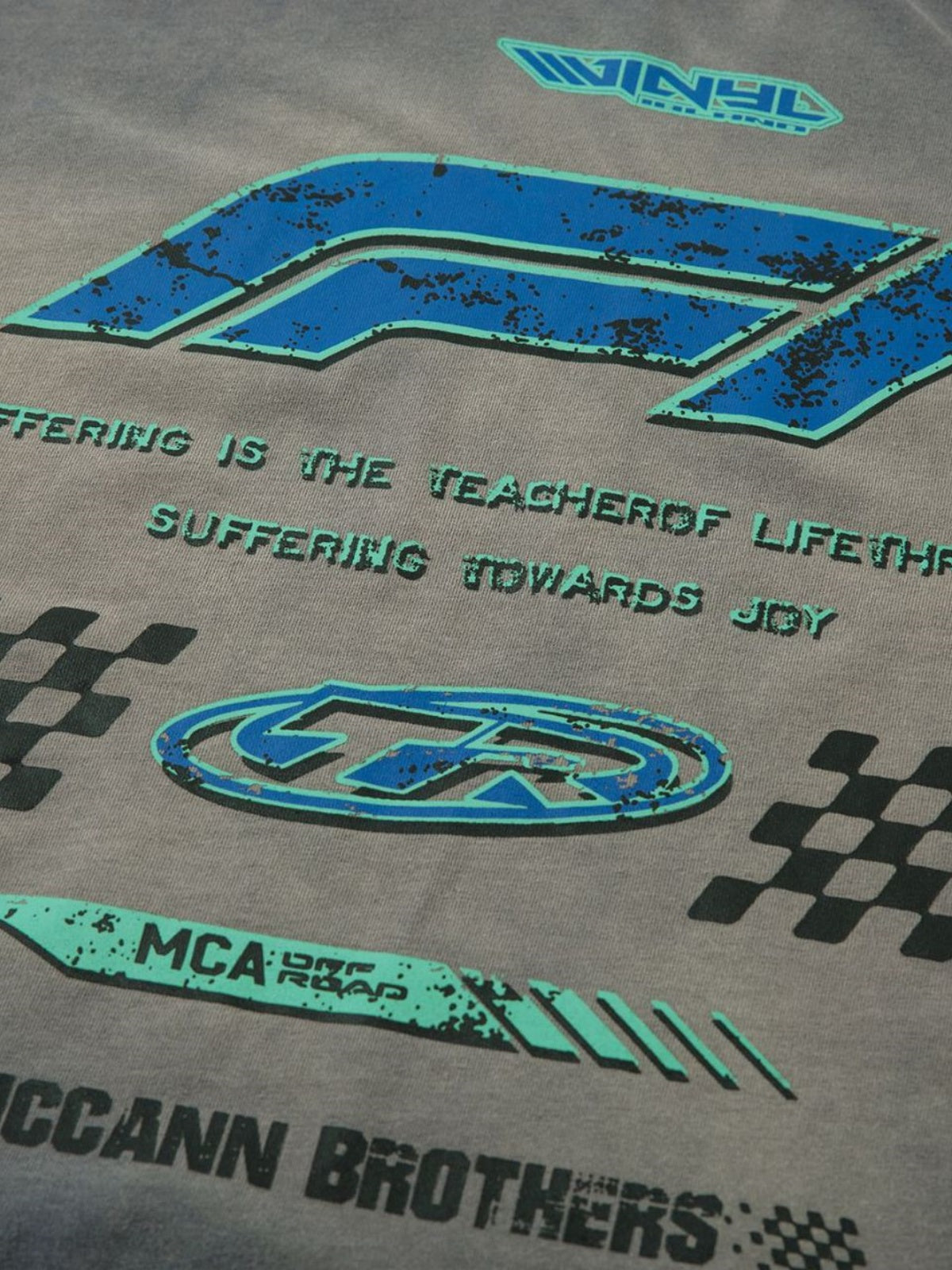 Haaura Racing Graphic Long Sleeve Tee