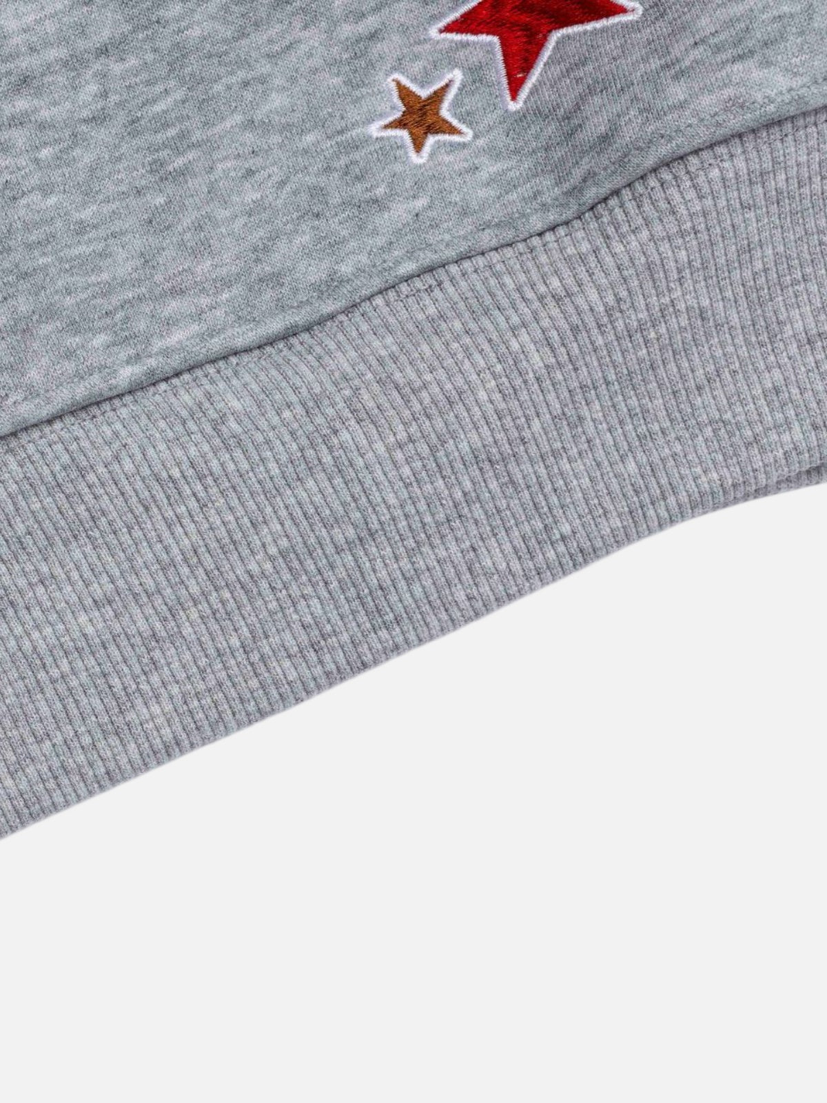 Haaura Fuzzy Letter Graphic Hoodie