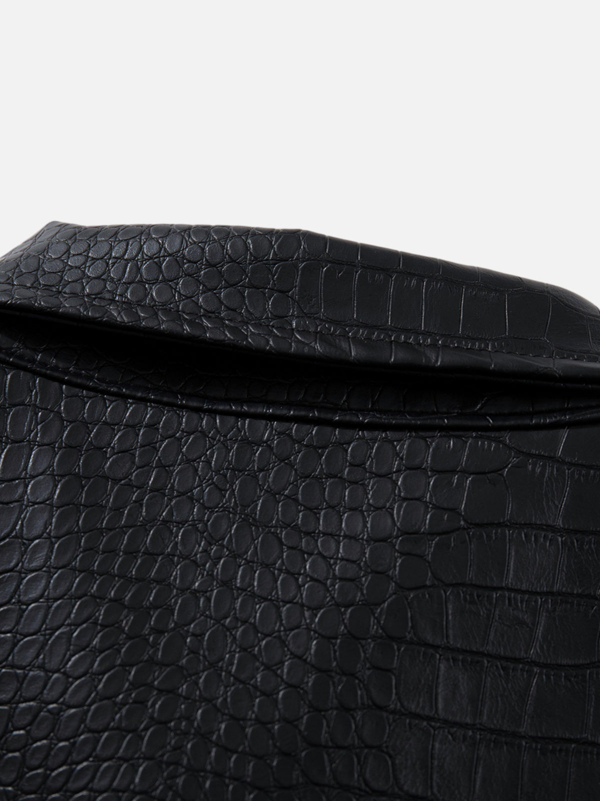 Haaura Croc Panel Denim Jacket