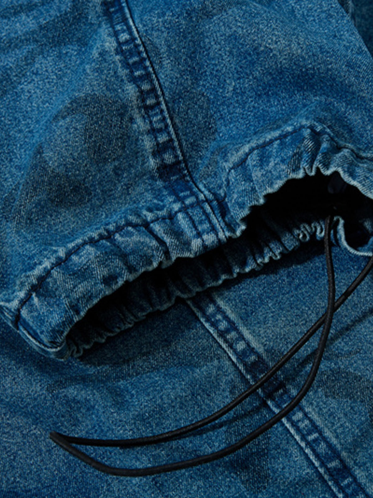 Haaura Camo Washed Baggy Jeans