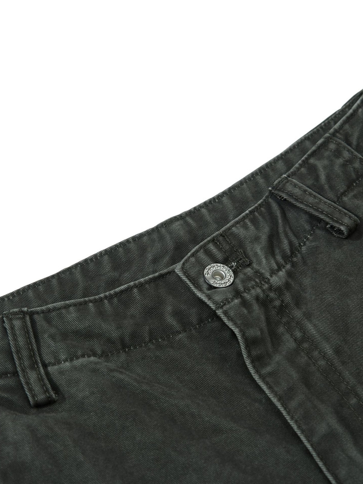 Haaura Black Splatter Cargo Baggy Pants