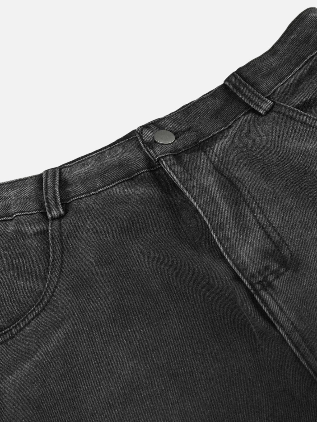 Haaura Star Graphic Baggy Barrel Jeans